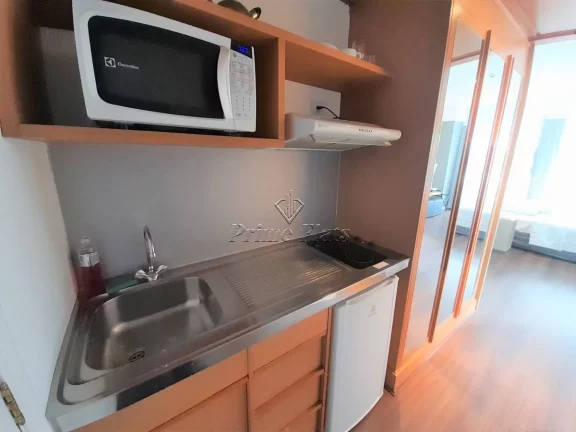 Imagem Flat disponível para venda no Wyndham Garden Convention Nortel, com 32m², 1 dormitório e 1 vaga