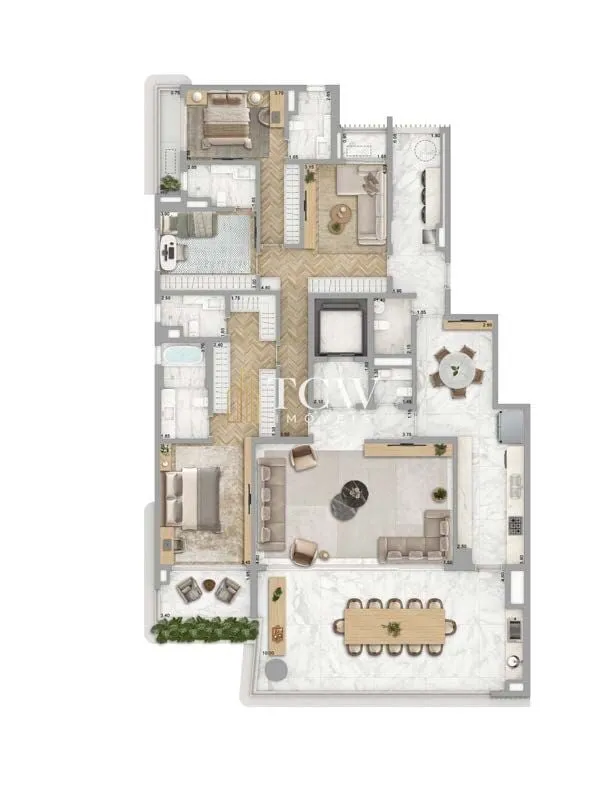 Imagem Apartamento à venda no bairro Moema - São Paulo/SP, Zona Sul