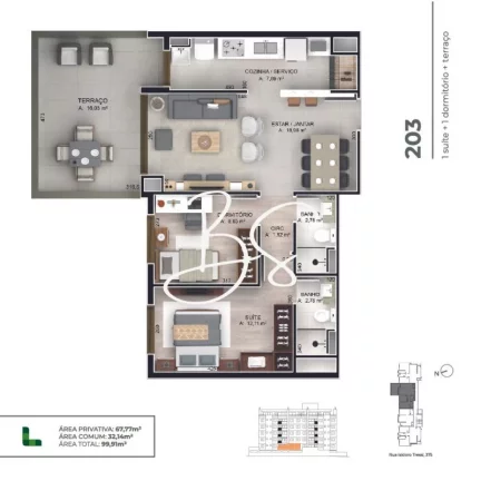 Imagem APARTAMENTO RESIDENCIAL em PORTO ALEGRE - RS, JARDIM BOTÂNICO
