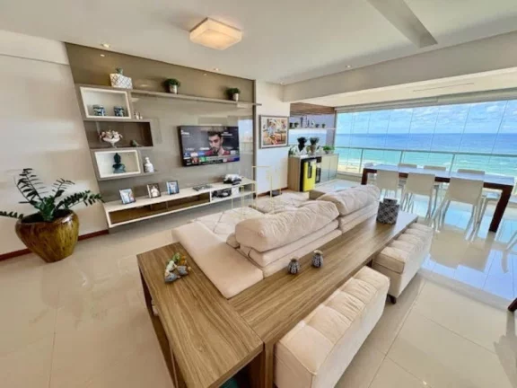 Foto do imóvel Aluguel de Apartamento de Luxo em Patamares, Salvador-BA! 3 Quartos, 3 Suítes, 2 Salas, 5 Banheiros, 4 Vagas de Garagem!