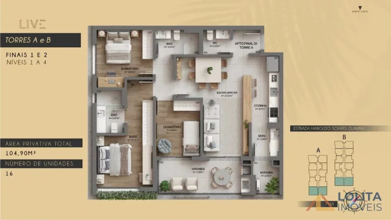 Imagem Lançamento de Apartamentos na Planta em Florianópolis/SC