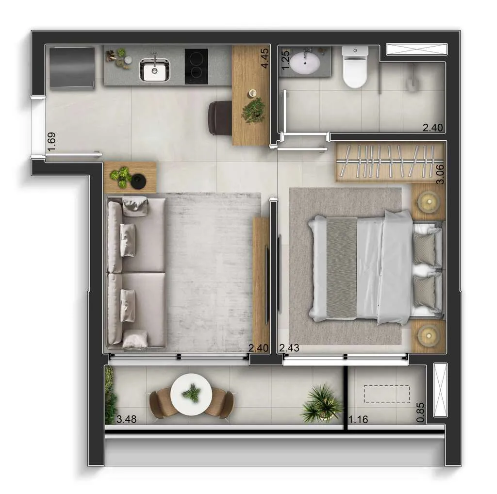 Imagem APARTAMENTO RESIDENCIAL em São Paulo - SP, Bela Vista