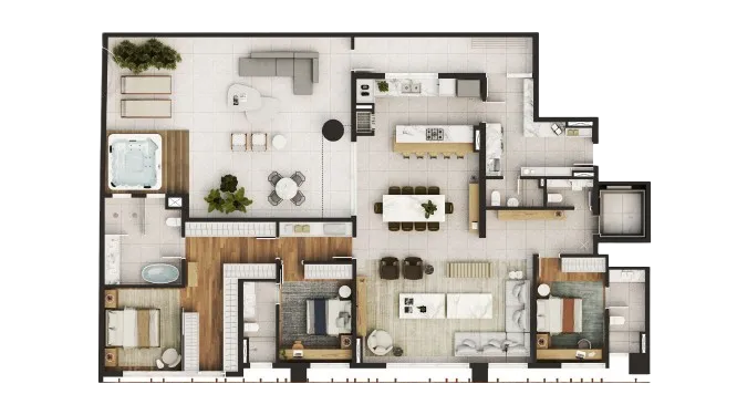 Imagem APARTAMENTO RESIDENCIAL em Curitiba - PR, Juvevê
