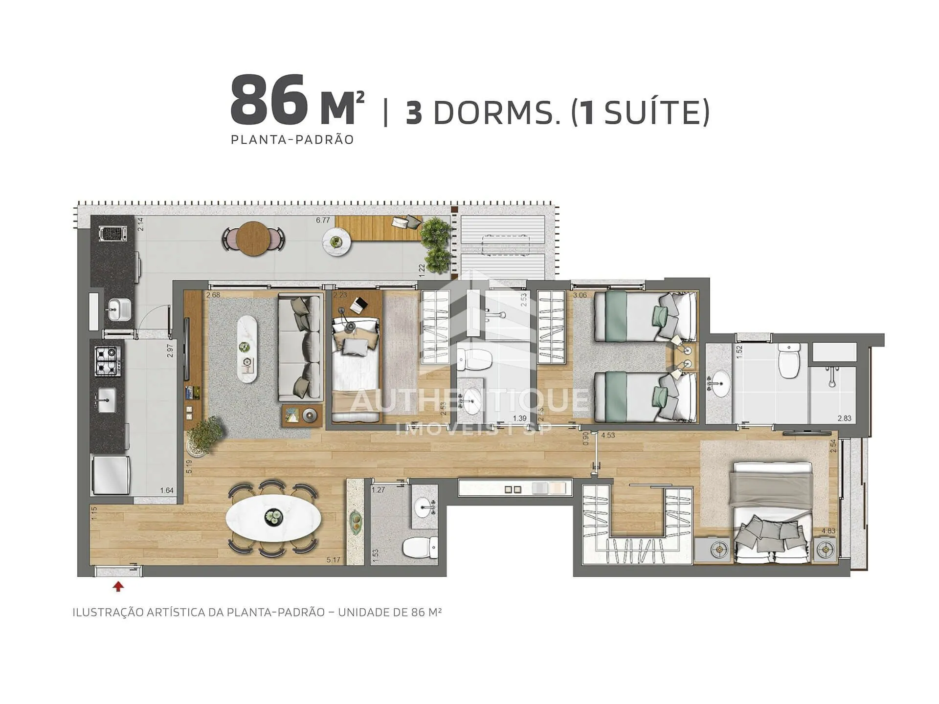 Imagem LA CASA BROOKLIN - Apartamento à venda em São Paulo/SP