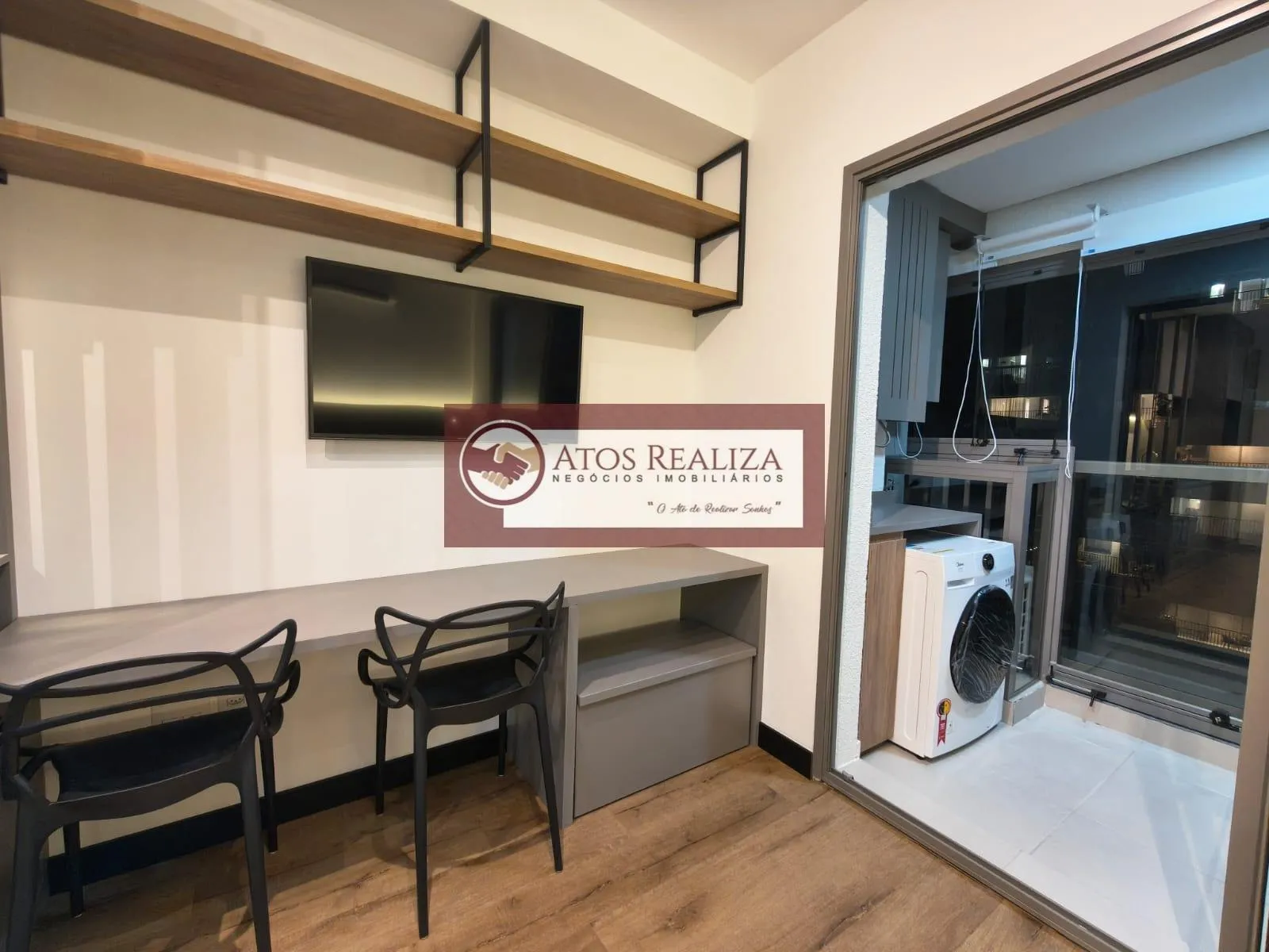 Imagem Apartamento no Brooklin SP 30m² 1 Dorm 1 Banheiro