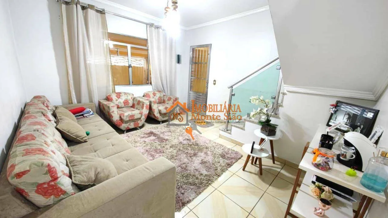Imagem Sobrado com 4 dormitórios à venda, 300 m² por R$ 650.000,00 - Cidade Jardim Cumbica - Guarulhos/SP