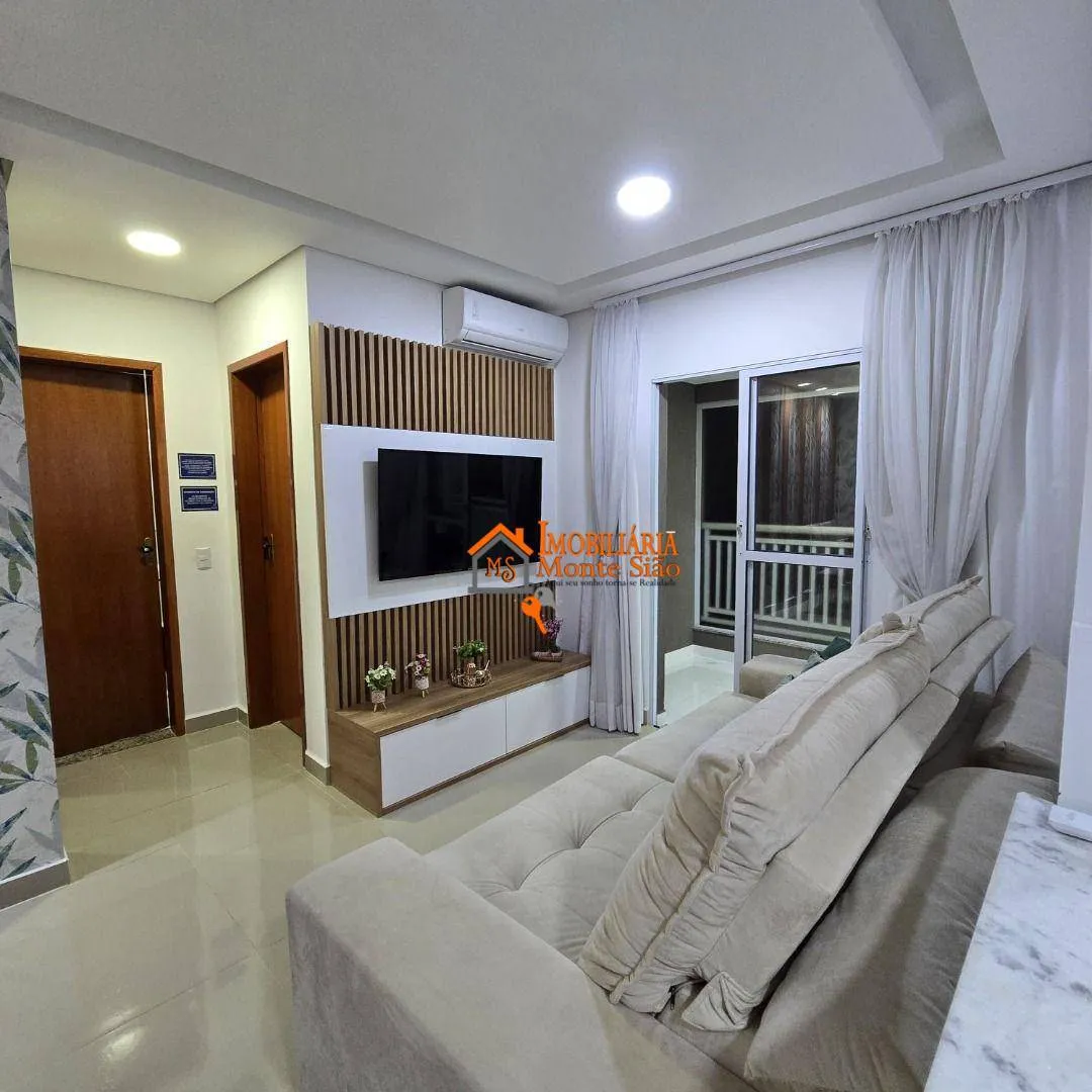 Imagem Apartamento com 2 dormitórios à venda, 59 m² por R$ 480.000 - Vila Nova Bonsucesso - Guarulhos/SP