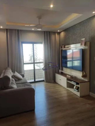 Imagem Apartamento com 2 dormitórios à venda, 65 m² por R$ 320.000,00 - Tupi - Praia Grande/SP