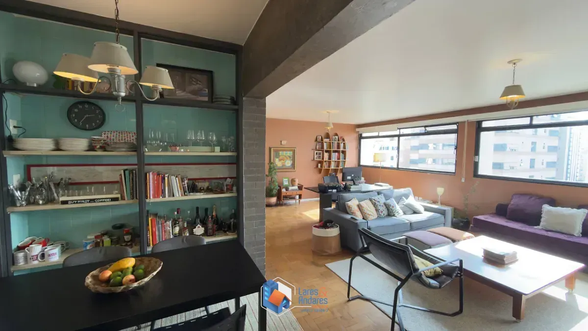 Imagem Apartamento para venda em Itaim Bibi com 3 quartos, sendo 1 suíte, 119m²