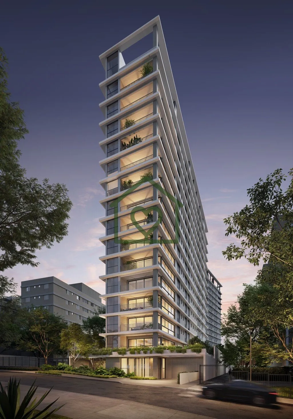 Imagem Design atemporal, paisagismo fluído, arquitetura pura e elegante. Harmonia perfeita entre detalhes ...