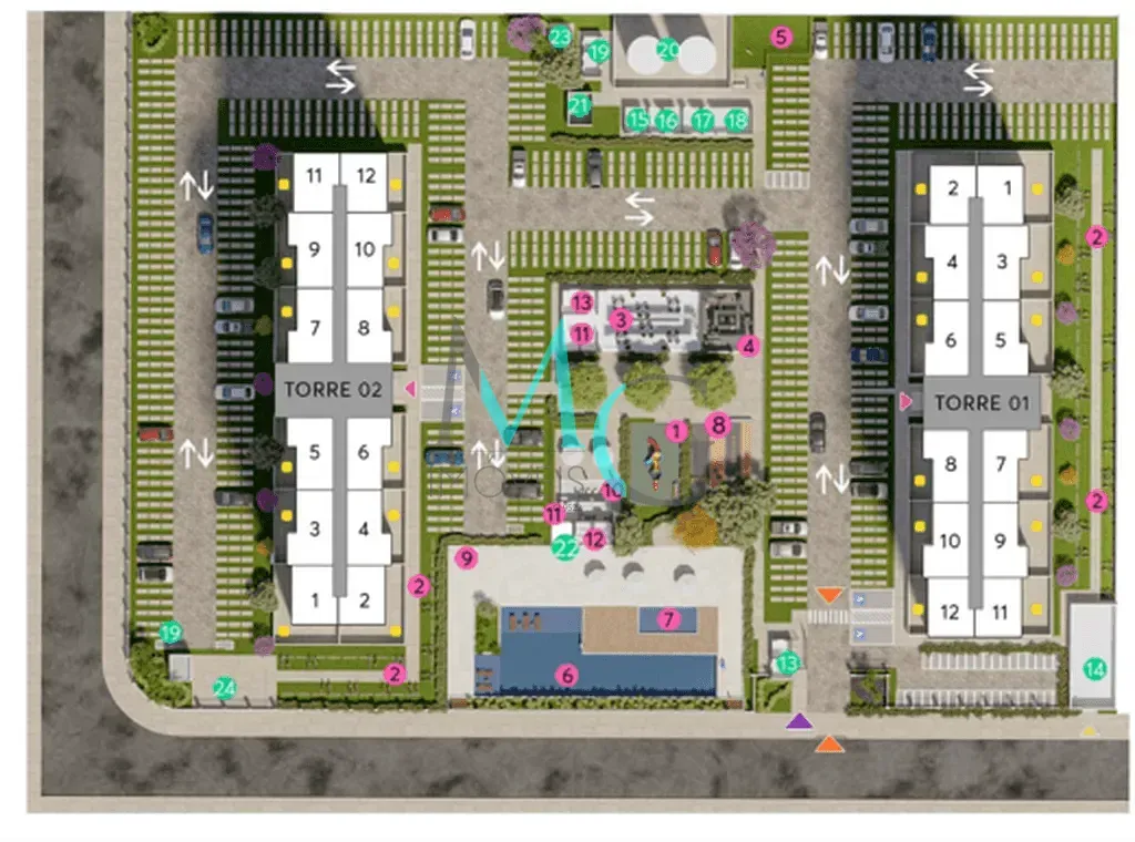 Imagem Apartamento à venda 2 Quartos 1 Vaga 36.31M² Triagem Rio de Janeiro - RJ | Reserva Redentor - Fase 2