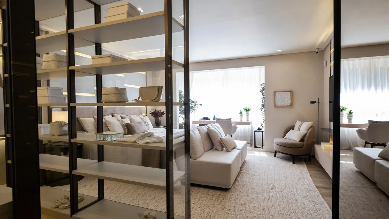 Imagem Apartamento com 262m², 4 Suítes e 4 vagas Double View e Vista Panorâmica em um Novo Ícone de Luxo