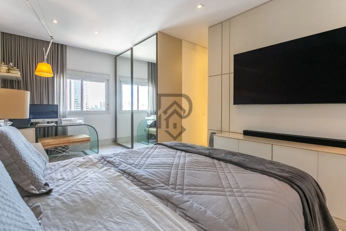 Imagem Apartamento Condomínio Humanari sala ampliada andar alto