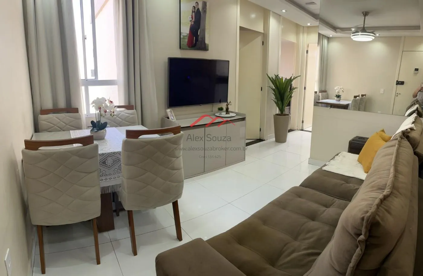 Imagem Apartamento para Venda em Campinas, Jardim do Lago Continuação, 2 dormitórios, 1 banheiro, 1 vaga