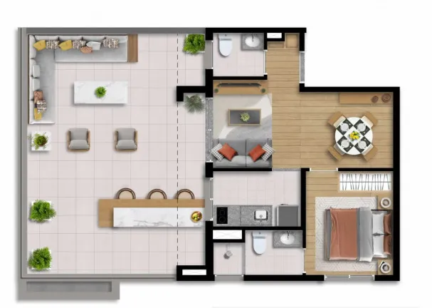 Imagem Apartamento com 1 Quarto à Venda, 29 m²em São Judas - São Paulo