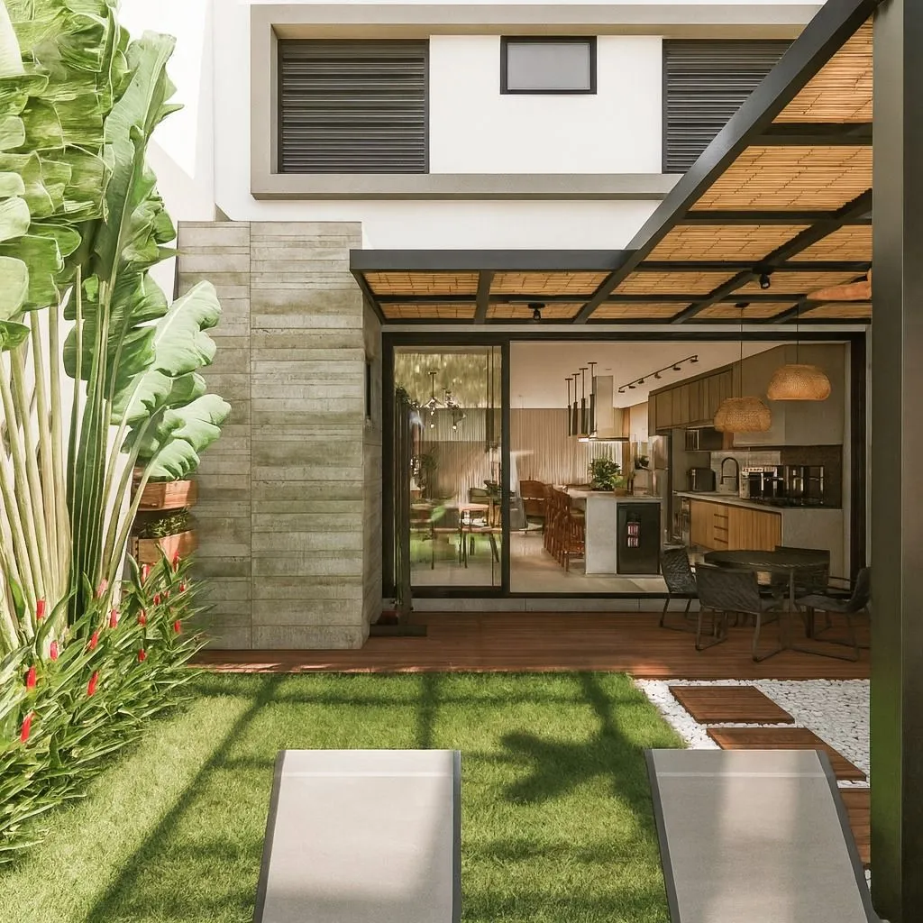 Imagem Casa em condomínio próximo do Barrashoppingsul - 3D com suíte e garden privativo