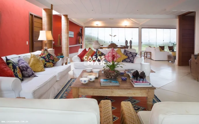 Imagem Casa Frente Mar para Temporada em Armação dos Búzios / RJ no bairro Praia Rasa