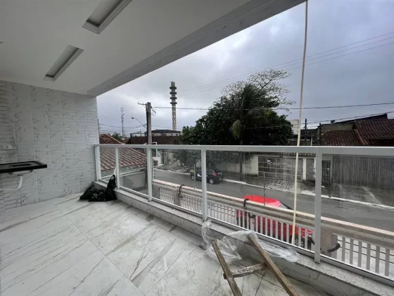 Imagem Casa de Condomínio com 3 dorms, Caiçara, Praia Grande - R$ 460 mil, Cod: 2354