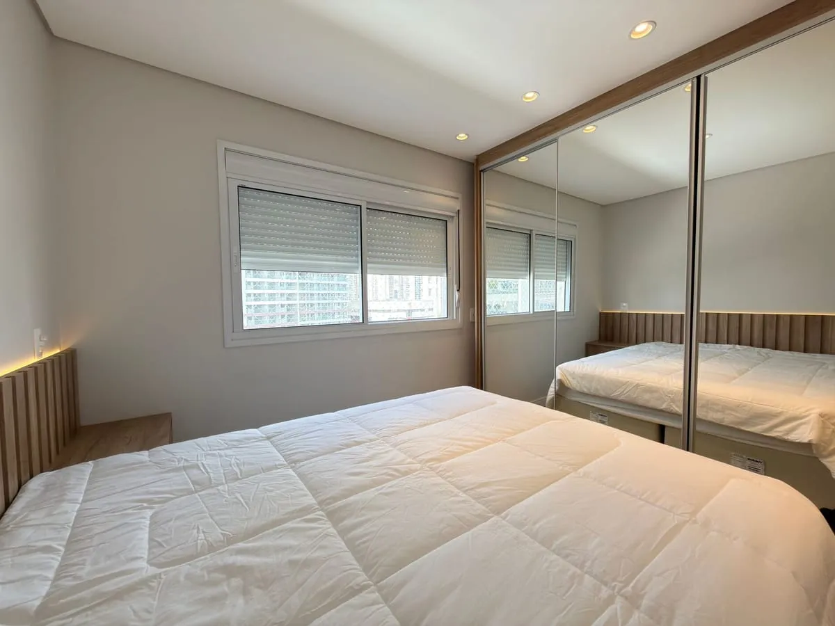 Imagem Apartamento com 1 Quarto para alugar, 78m² - Brooklin