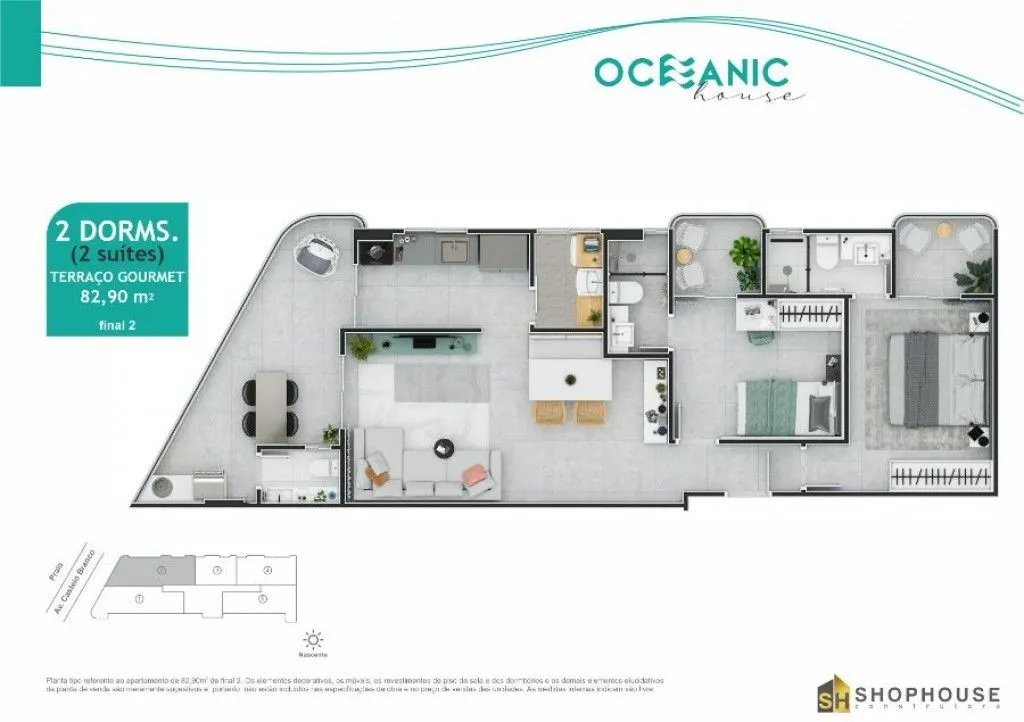 Imagem Apartamento à Venda em Maracanã, Praia Grande - SP
