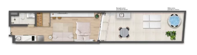 Imagem APARTAMENTO RESIDENCIAL em Rio de Janeiro - RJ, Copacabana