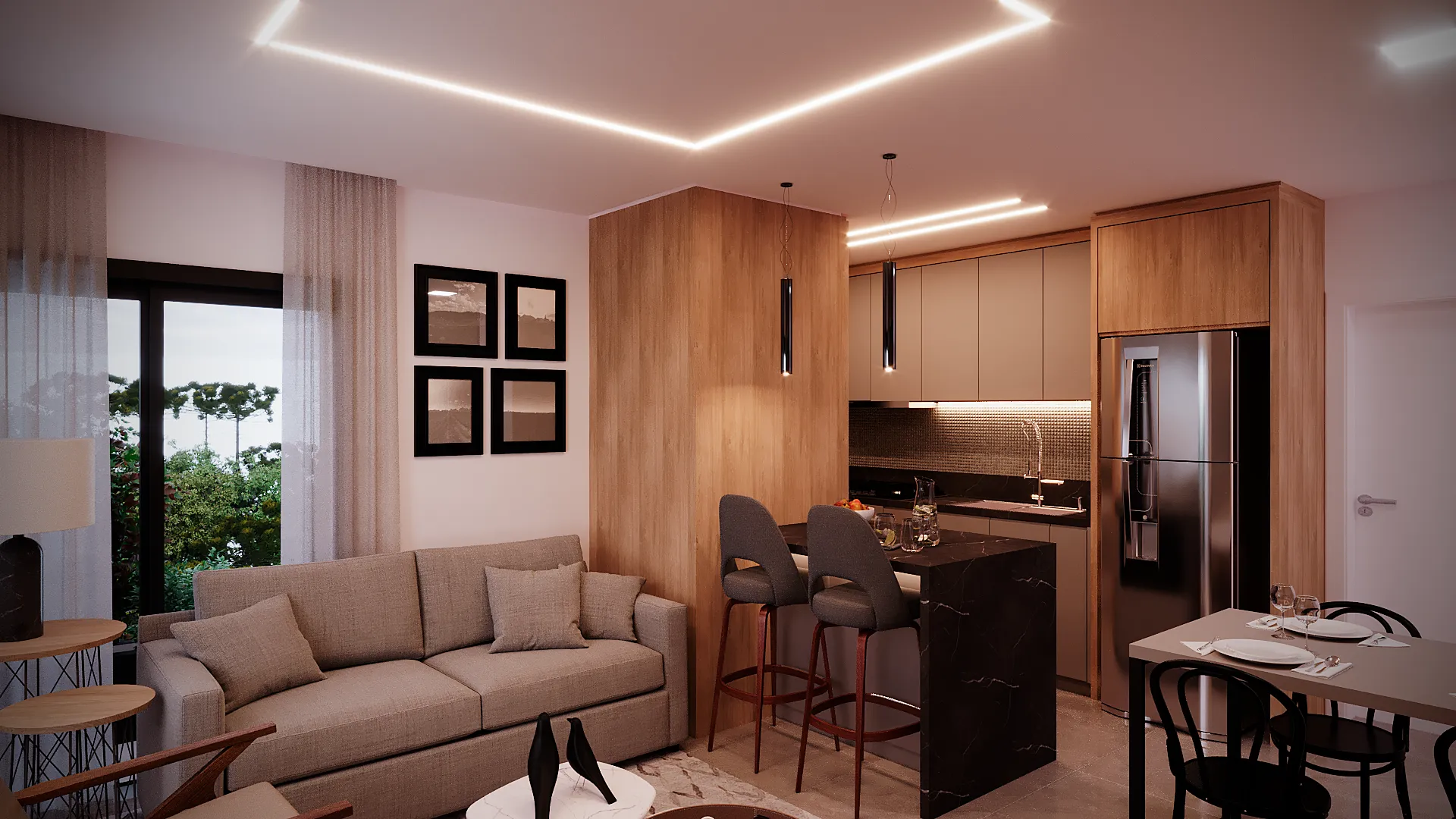 Imagem Apartamento à venda em Gramado, Carniel, com 2 quartos, 49.93m2