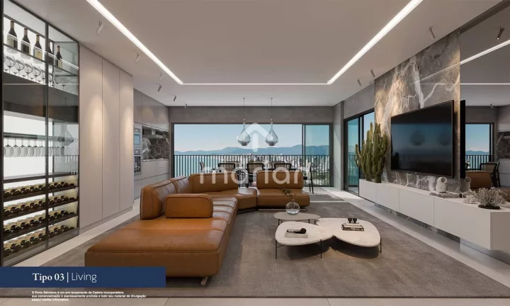 Imagem Apartamento com 3 quartos, Perequê - Porto Belo