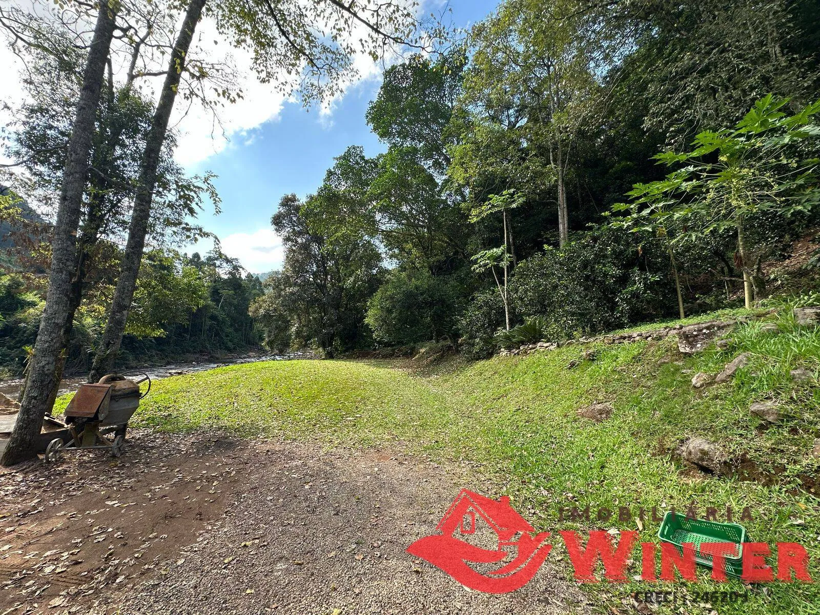 Imagem Imóvel beira arroio, em São Vendelino.