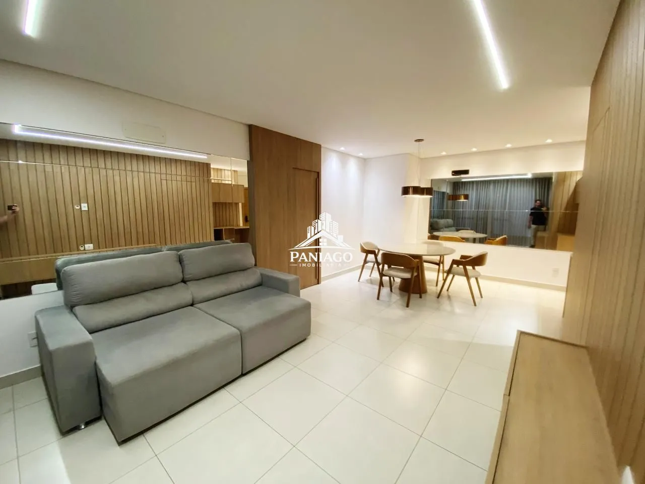 Imagem Apartamento 3 quartos, semi mobiliado, 3 vagas, condomínio Essenza, Cuiabá-MT