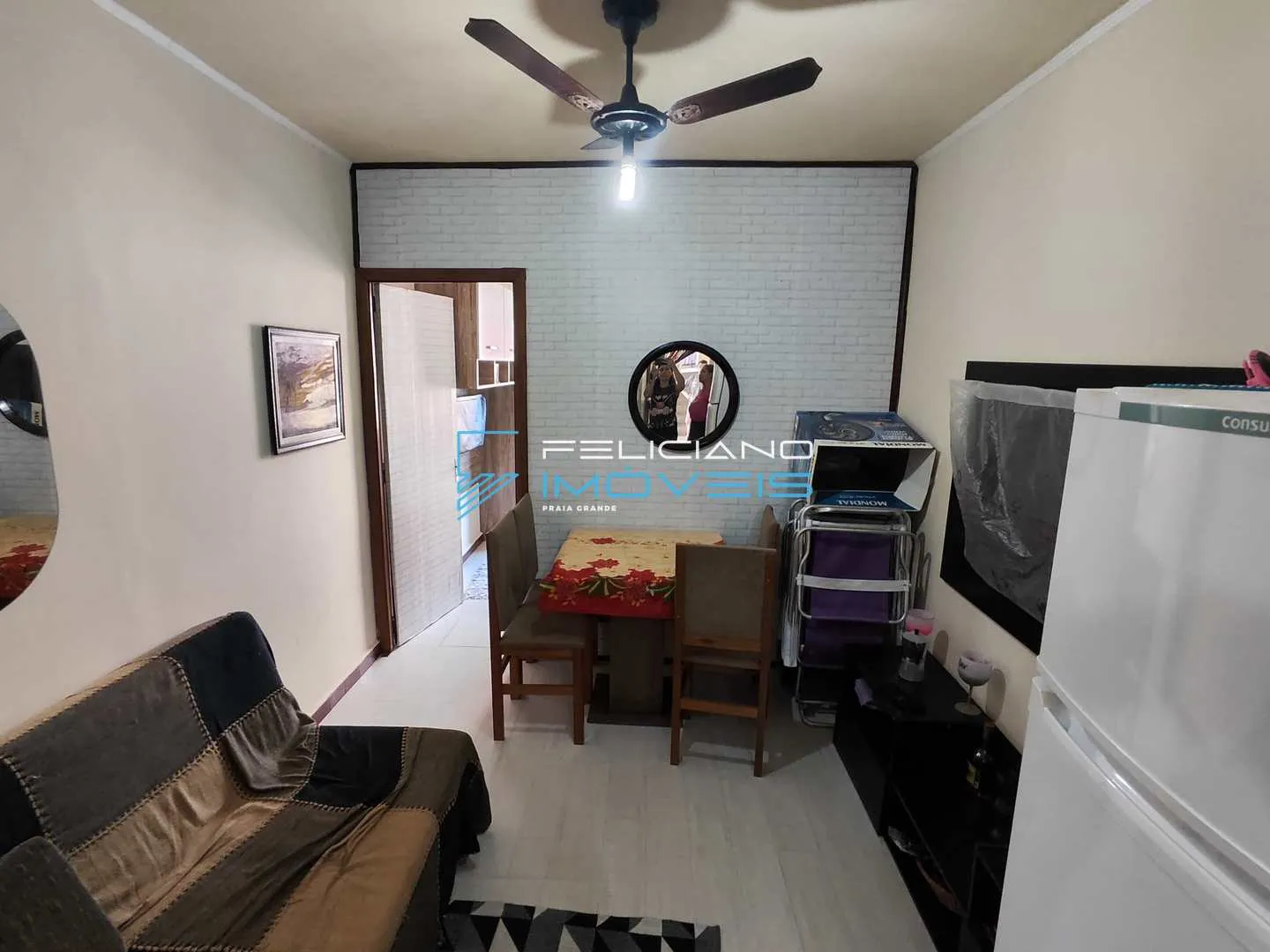 Imagem Apartamento com 1 quarto, Real, Praia Grande - R$ 192 mil, Cod: 4761