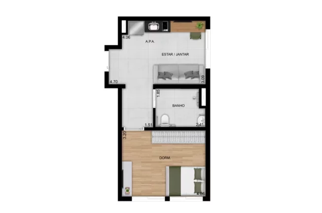 Imagem APARTAMENTO RESIDENCIAL em São Paulo - SP, Cidade Patriarca