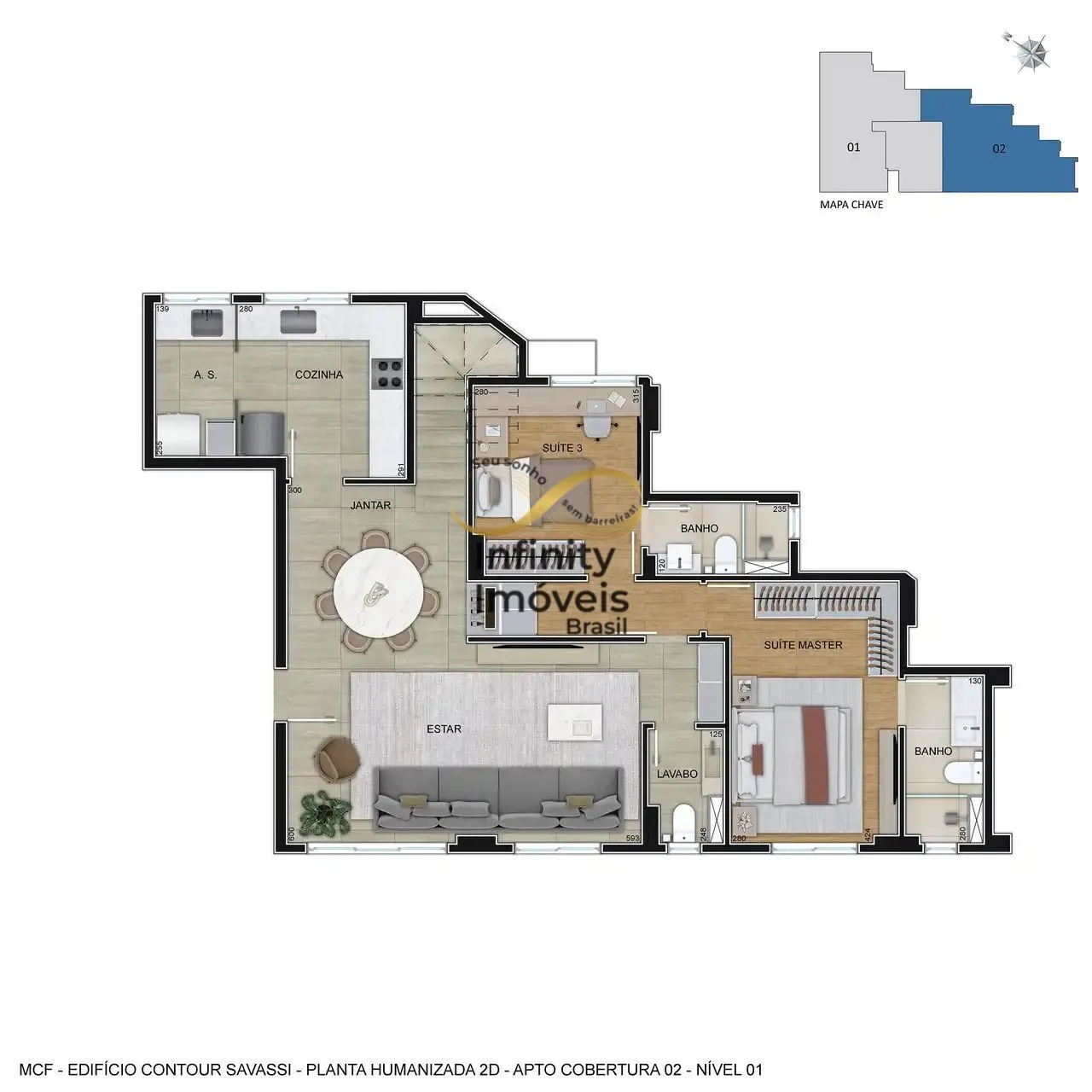 Imagem CONTOUR MCF - Apartamento à venda no bairro Carmo - Belo Horizonte/MG