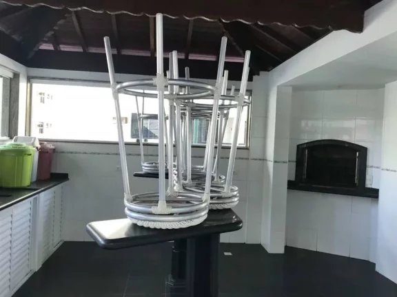 Imagem Apartamento com 3 dorms, Tupi, Praia Grande - R$ 750 mil, Cod: 1218