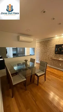 Imagem Apartamento Mobiliado à Venda Na Vila Olímpia Com 2 Dormitórios Sendo 1 Suíte e 1 Vaga