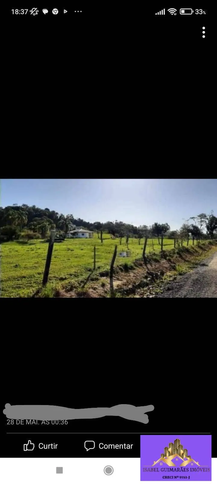 Imagem Terreno com 25 mil M², Frente à BR 101 Balneário Piçarras, Aceita Permuta