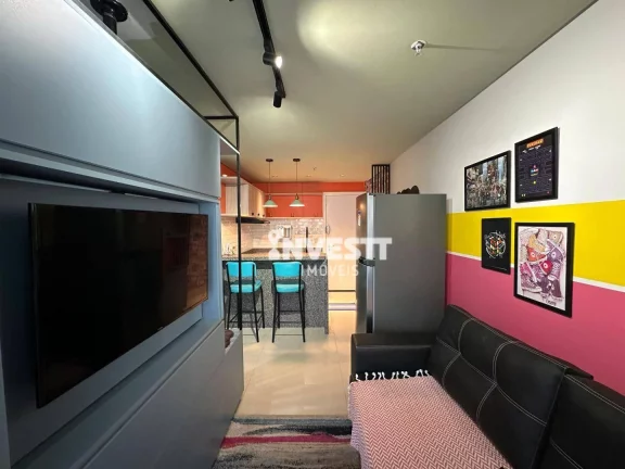 Imagem Flat com 1 dormitório à venda, 39 m² por R$ 519.000,00 - Jardim Goiás - Goiânia/GO