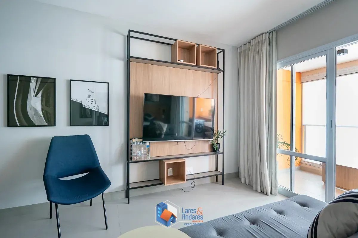 Imagem Studio para venda em Campo Belo com 1 quarto, 45m²