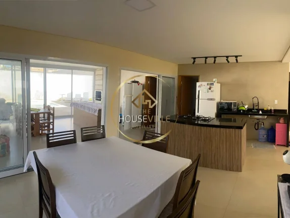 Imagem Casa 3 dormitórios (3 suítes), piscina, 2 vagas, Ecopark Borboun, Caçapava.