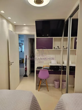 Imagem Ap 2 quartos, suíte, porteira fechada, vista pro mar, lazer completo, 1 vag