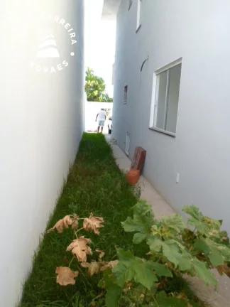Imagem Casa duplex composta de duas suítes lavabo duas vagas de garagem porcelanato Santa Mônica Guarapari