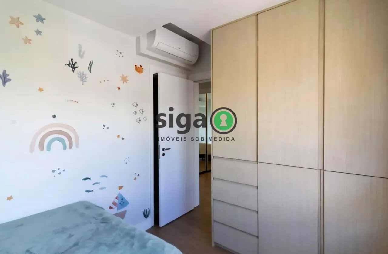 Imagem Apartamento Reformado à Venda no Campo Belo - 125 m² - 3 Suítes - 2 Vagas - Alto Padrão