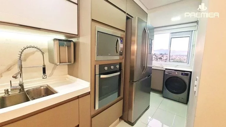 Imagem APARTAMENTO COM FINO ACABAMENTO RES. HARMONIA 52 M², 2 DORMS, COZINHA ESTILO AMERICANA
