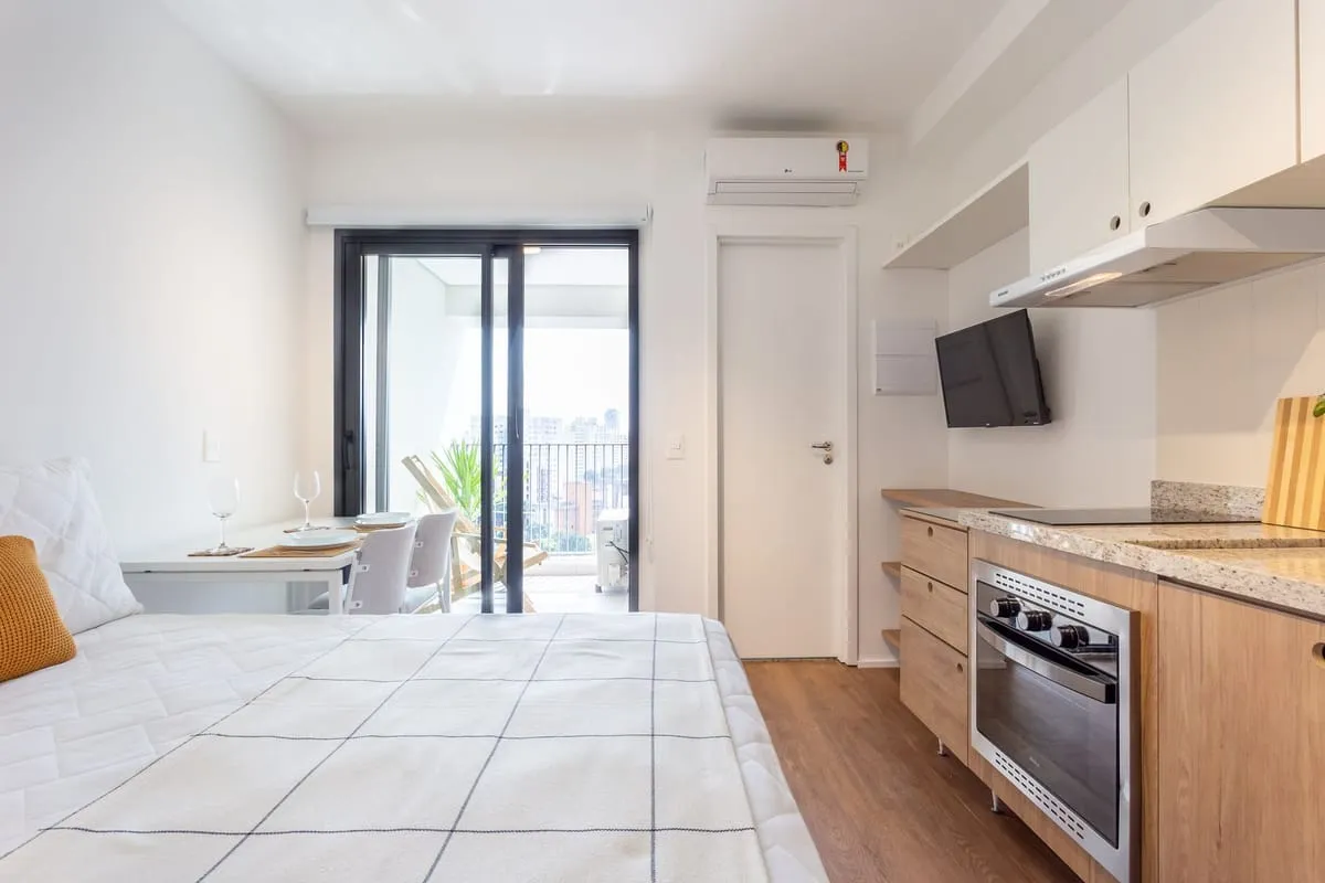 Imagem Apartamento com 1 Quarto para alugar, 22m² - Vila Mariana