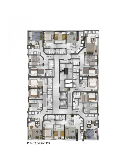 Imagem Apartamento 2 Dormitórios - Bairro Navegantes