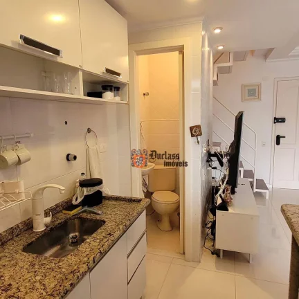 Imagem Apartamento Duplex com 2 dormitórios à venda, 90 m² por R$ 1.850.000,00 - Riviera de São Lourenço - Bertioga/SP