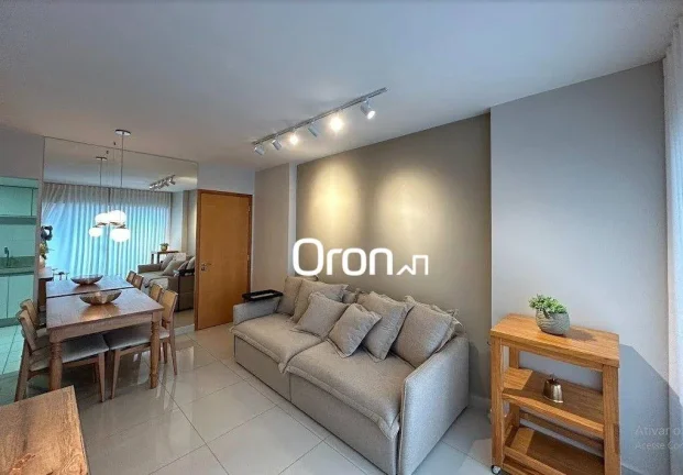 Imagem Apartamento mobiliado com 3 dormitórios à venda, 78 m² por R$ 670.000 - Jardim Goiás - Goiânia/GO