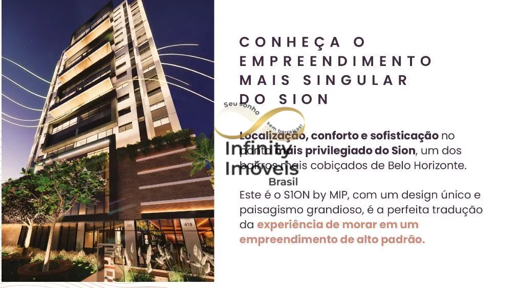 Imagem Apartamento à venda no bairro Sion - Belo Horizonte/MG