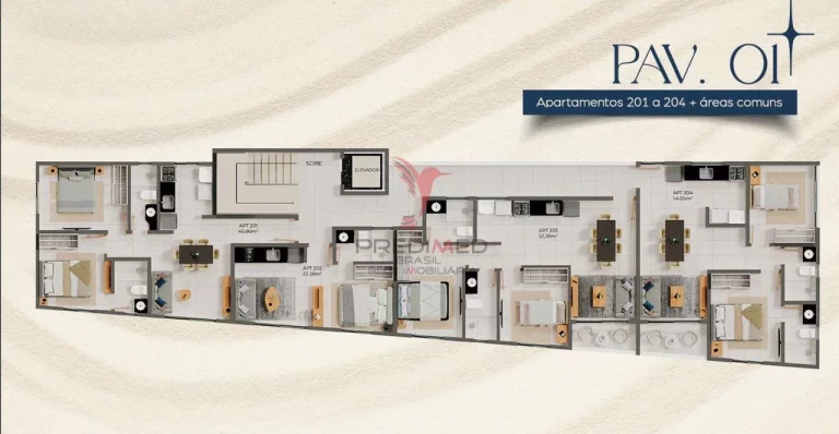 Imagem Apartamento à venda na Praia do Poço