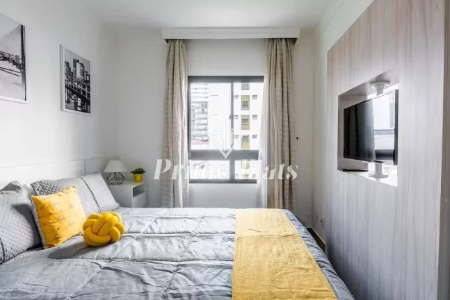 Imagem Flat disponível para venda no Mercure São Paulo Pinheiros Hotel, com 28m², 1 dormitório e 1 vaga