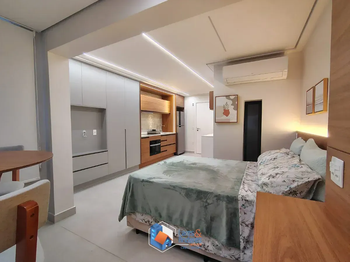 Foto do imóvel Studio para venda e locação em Sumaré com 1 quarto, 30m² em Rua Cayowaá
